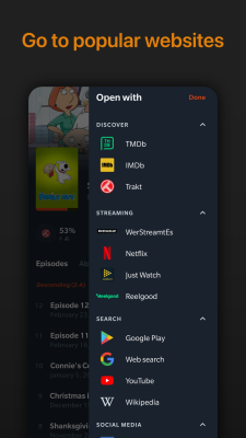 Capture d'écran de l'application Moviebase - #7