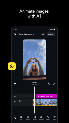 Capture d'écran de l'application Edits - #7