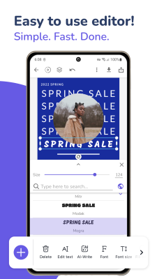 Capture d'écran de l'application Online Ad Maker - #2