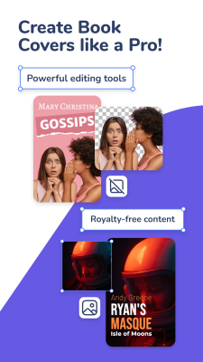 Capture d'écran de l'application Book Cover Maker for Wattpad - #1