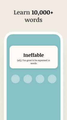 Capture d'écran de l'application Vocabulary - #3
