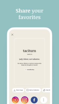 Capture d'écran de l'application Vocabulary - #8