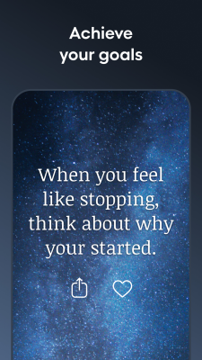 Capture d'écran de l'application Motivation - #8