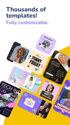 Capture d'écran de l'application Flyers & Posters - #3