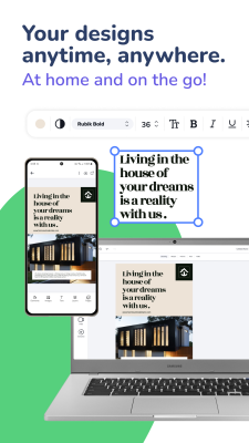 Capture d'écran de l'application Flyers & Posters - #8