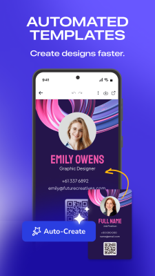 Capture d'écran de l'application Business Card Maker - #5