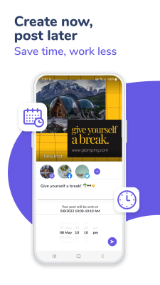 Capture d'écran de l'application Social Post Maker & Design - #8