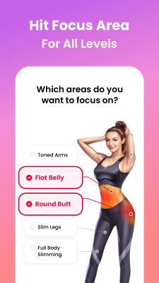 Capture d'écran de l'application JustFit - Lazy Workout - #6