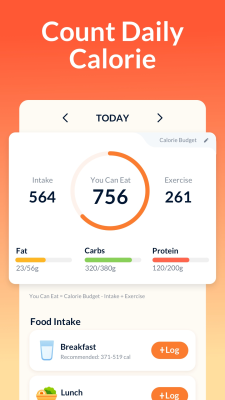 Capture d'écran de l'application Eato: Calorie Counter - #2
