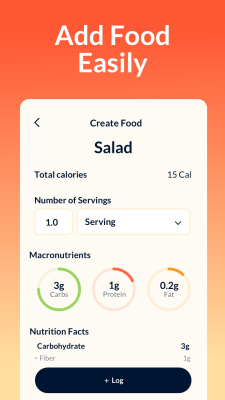 Capture d'écran de l'application Eato: Calorie Counter - #5