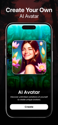 Capture d'écran de l'application Wonder - AI Art Generator - #4