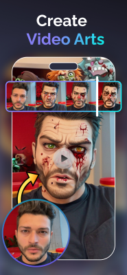 Capture d'écran de l'application Video AI Art Generator & Maker - #2