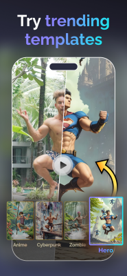 Capture d'écran de l'application Video AI Art Generator & Maker - #3