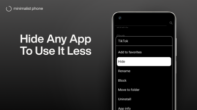 Capture d'écran de l'application minimalist phone: Launcher - #5