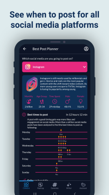 Capture d'écran de l'application Hashtags AI - #7
