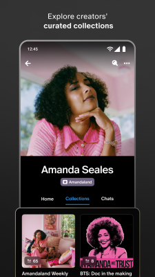 Capture d'écran de l'application Patreon - #5