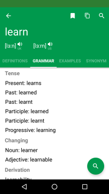 Capture d'écran de l'application Erudite Dictionary Translator - #4