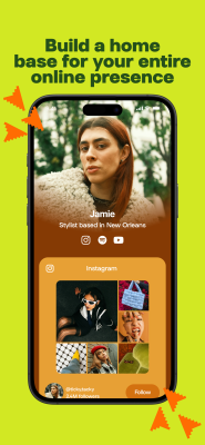Capture d'écran de l'application Linktree - #1