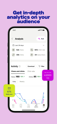 Capture d'écran de l'application Linktree - #5