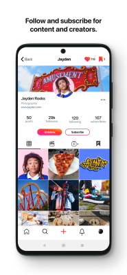 Capture d'écran de l'application Fanbase - #2