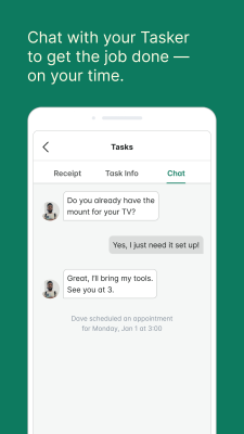 Capture d'écran de l'application Taskrabbit - #5