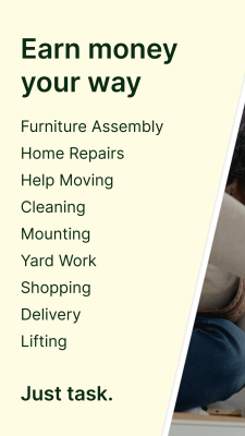 Capture d'écran de l'application Tasker by Taskrabbit - #1