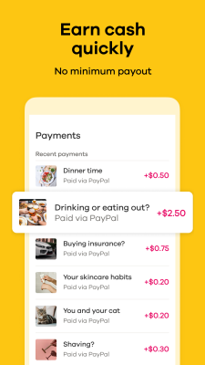 Capture d'écran de l'application Streetbees - #3