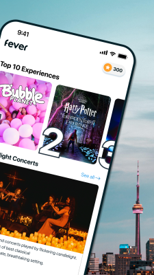 Capture d'écran de l'application Fever: Events & Tickets - #2