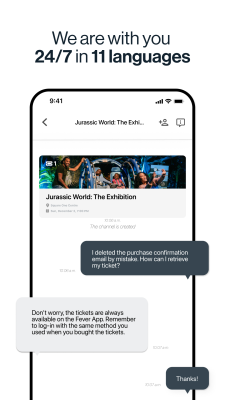 Capture d'écran de l'application Fever: Events & Tickets - #6