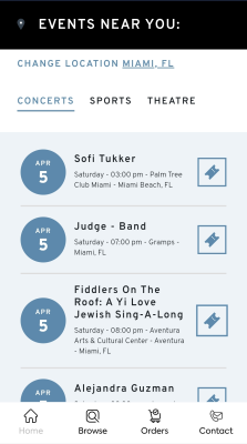 Capture d'écran de l'application Ticket Squeeze - #2
