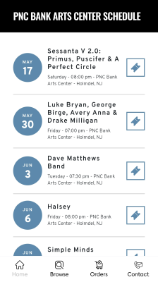 Capture d'écran de l'application Ticket Squeeze - #3