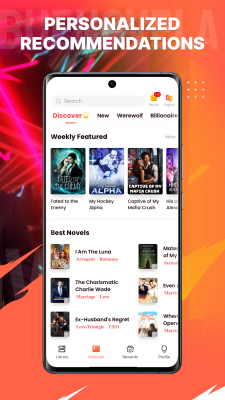 Capture d'écran de l'application Buenovela - #2