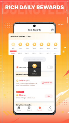 Capture d'écran de l'application Buenovela - #6