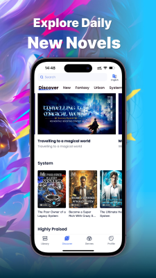 Capture d'écran de l'application MegaNovel - #2