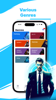 Capture d'écran de l'application MegaNovel - #4