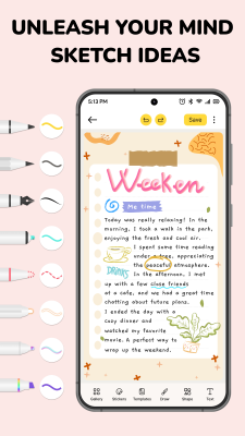 Capture d'écran de l'application Journal: Notes, Planner, PDFs - #3