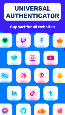 Capture d'écran de l'application Authenticator App - #1