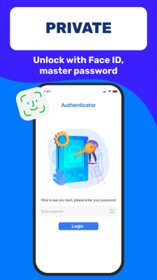Capture d'écran de l'application Authenticator App - #5