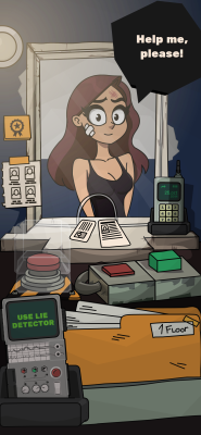 Capture d'écran de l'application Creepy Neighbor: Lie Detector - #1