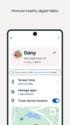 Capture d'écran de l'application Family Space - #6