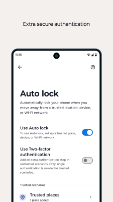 Capture d'écran de l'application Moto Secure - #5