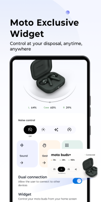 Capture d'écran de l'application Moto Buds - #2