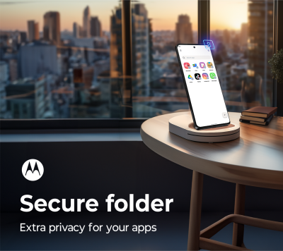 Capture d'écran de l'application Moto Secure folder - #1