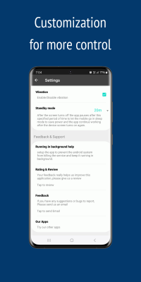 Capture d'écran de l'application Shake Flashlight & Camera - #4