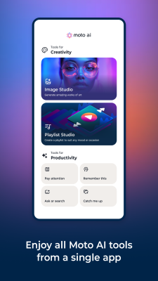 Capture d'écran de l'application Moto AI - #1