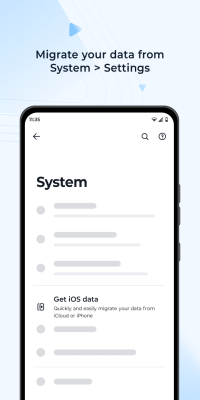Capture d'écran de l'application Moto Migrate - #1
