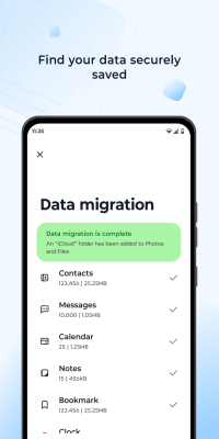 Capture d'écran de l'application Moto Migrate - #4