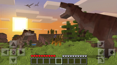 Capture d'écran de l'application Dinosaur mods for Minecraft PE - #1