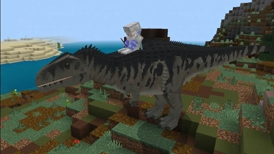 Capture d'écran de l'application Dinosaur mods for Minecraft PE - #3