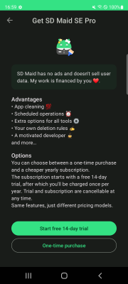 Capture d'écran de l'application SD Maid 2/SE - #8